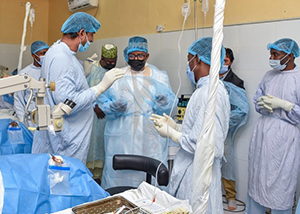 Governor Bala Mohammed at hospital - Health Care